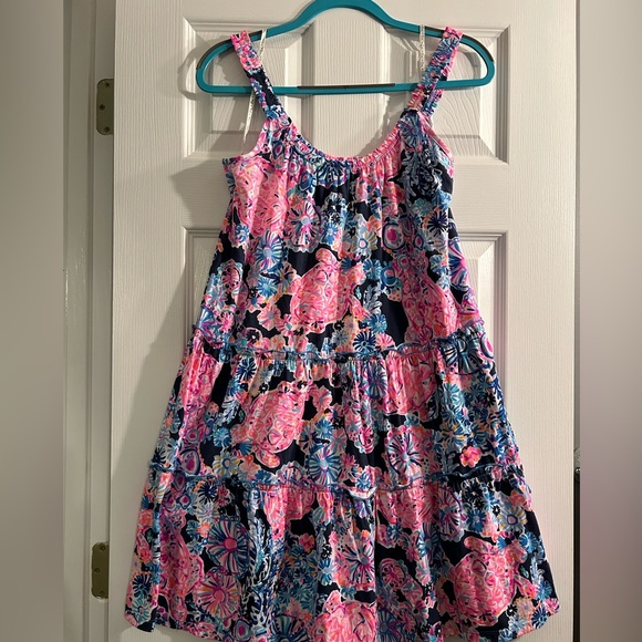 Lilly Pulitzer Dresses & Skirts - Lilly Pulitzer 👗 NWOT Loro Swing Dress High tide Navy.